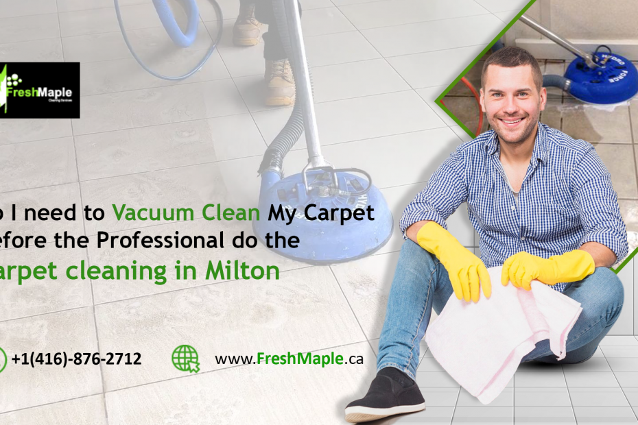 The Professionals do the Carpet Cleaning in Milton